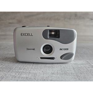 Excell AE100B Panoramic Compact 35 MM Film Camera Movie Prop NWOT